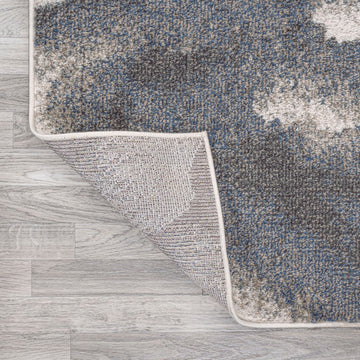 Petalo Abstract Two-tone Modern Area Rug